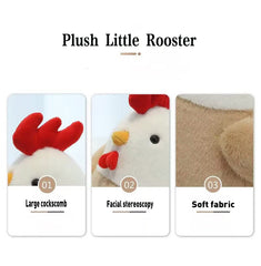 YUKOUQIAN chicken plush shows vacuum packaging and shape recovery