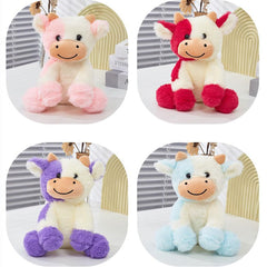 YUKOUQIAN cow plush inspires imaginative play with kids.