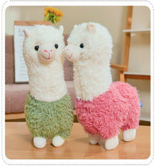 YUKOUQIAN llama stuffed animal with soft plush for cozy bedtime comfort.