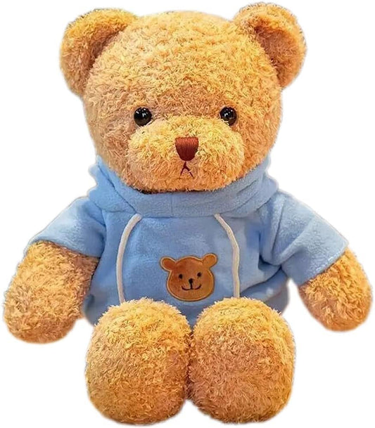 YUKOUQIAN teddy bear 19in blue plush for cozy bedtime cuddles