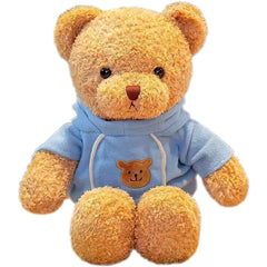 YUKOUQIAN teddy bear front view highlights soft plush for comforting hugs.