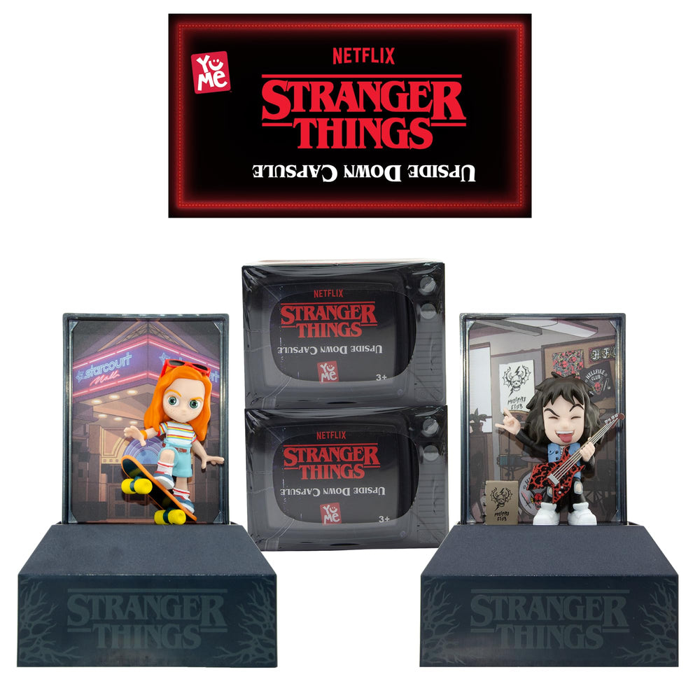 YuMe Stranger Things blind box front cover, ideal for fans display