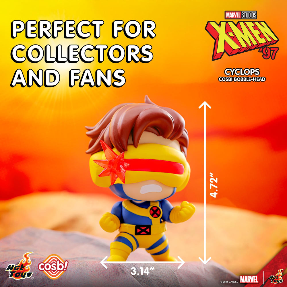 YuMe X-Men 97 Beast figure bobble head with dynamic pose for collection