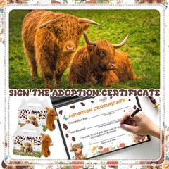 Yuminefeety adoption sign adds ceremony and photo-worthy decor.