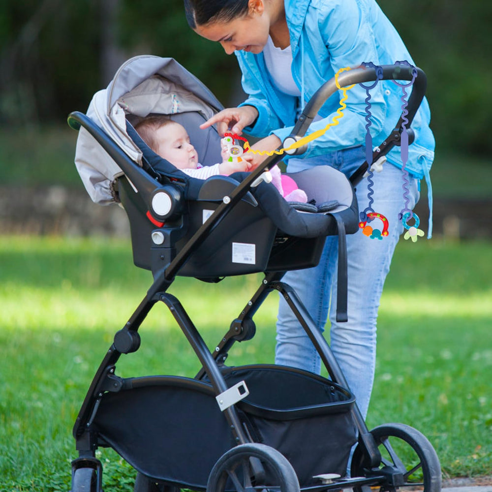 Yunaeduo toy straps simplify travel by keeping essentials in reach.