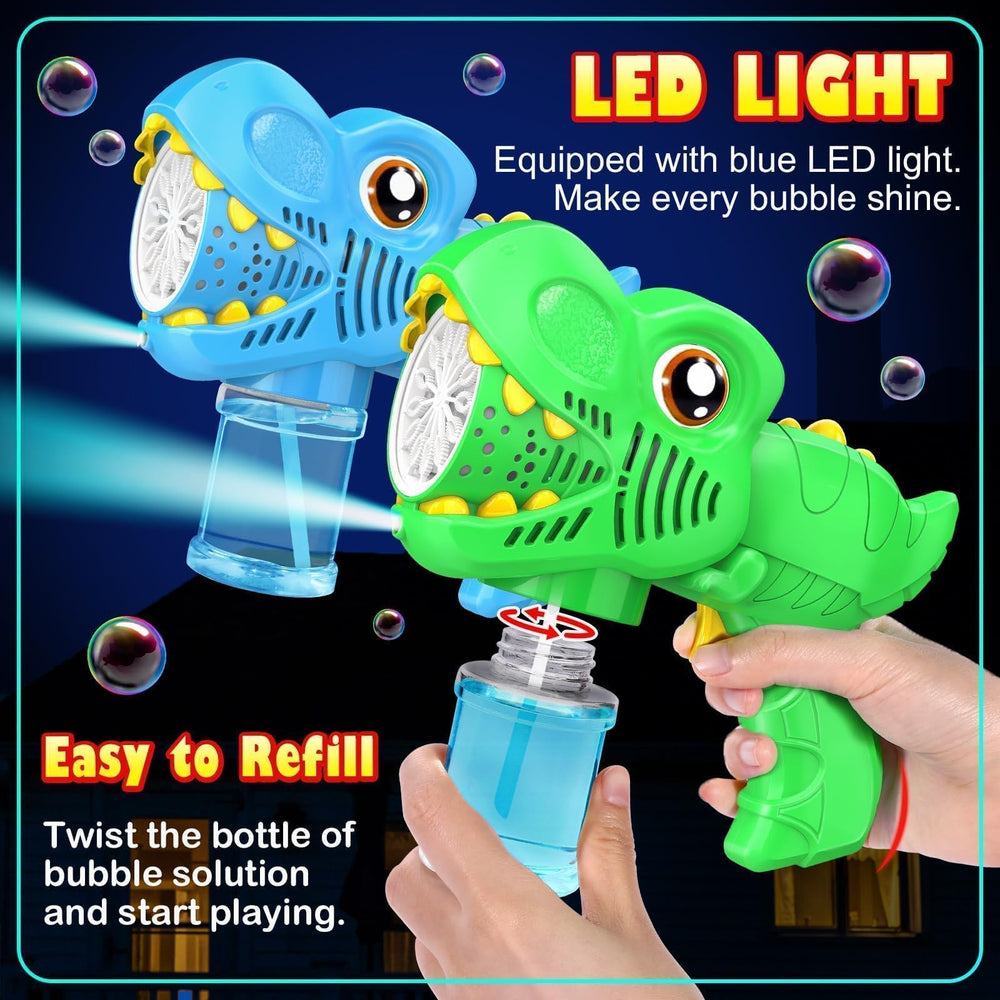 Yunaking 13-hole bubble machine nozzle enables rapid bubble bursts