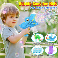 Yunaking leak-proof bubble machine prevents spills during active play