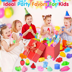 Yunaking squishies dinosaur designs provide tactile play during learning activities