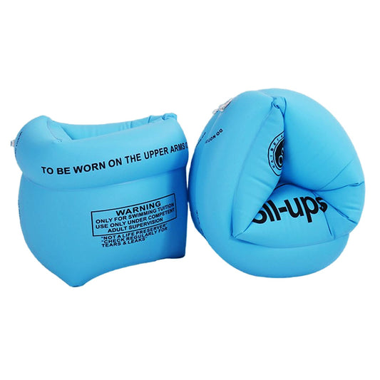 YUNLOVXEE arm floaties blue pack 2-4 for kids and adults boosts pool buoyancy