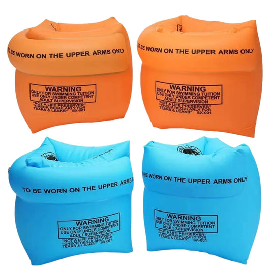 YUNLOVXEE blue arm floaties pack provides safer buoyancy for beginners
