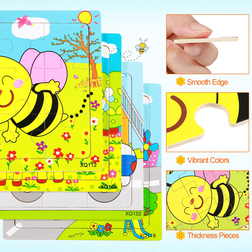 Yunsailing giraffe puzzle encourages hand-eye coordination during busy playtime