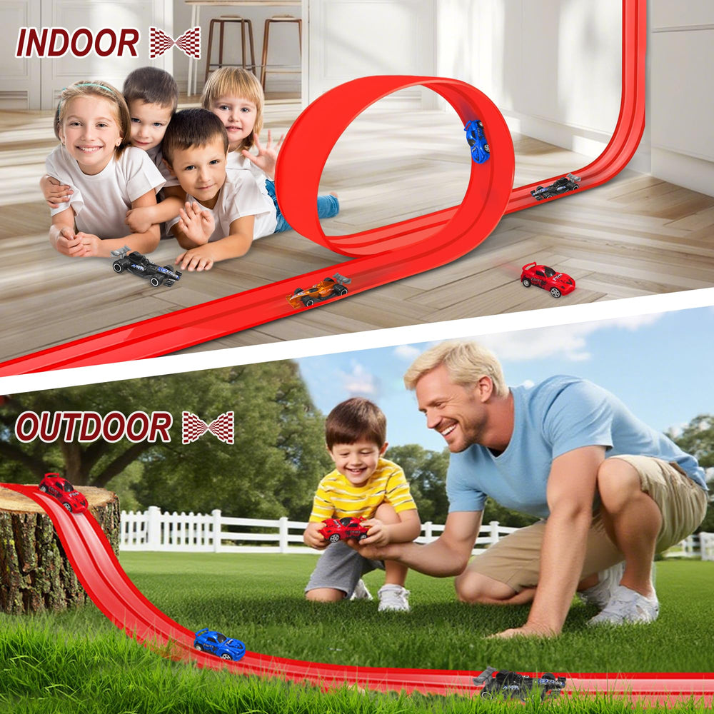 Yunzuiyue glass surface friendly track demonstrates smooth surface compatibility for sliding cars.