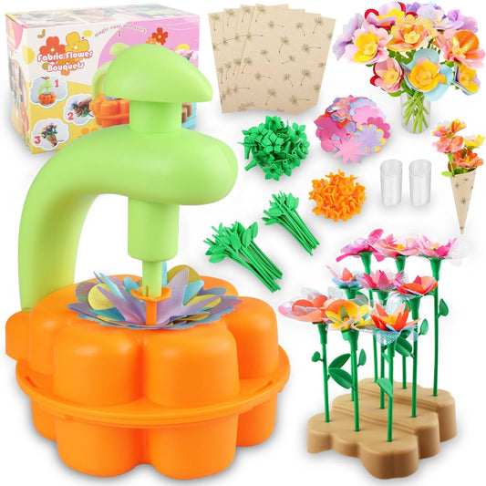 YUOIOYU fabric flowers kit lets kids craft bright bouquets