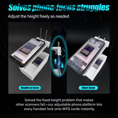 YupeTryp TCG Card Slinger sturdy construction reduces shake and keeps your phone steady.