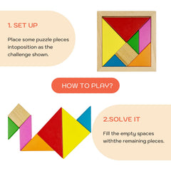 YUQILIN hand-eye coordination tangrams activity supports fine motor skills