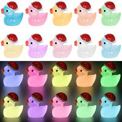 Yuronam glow duck dollhouse miniature for cozy dioramas.