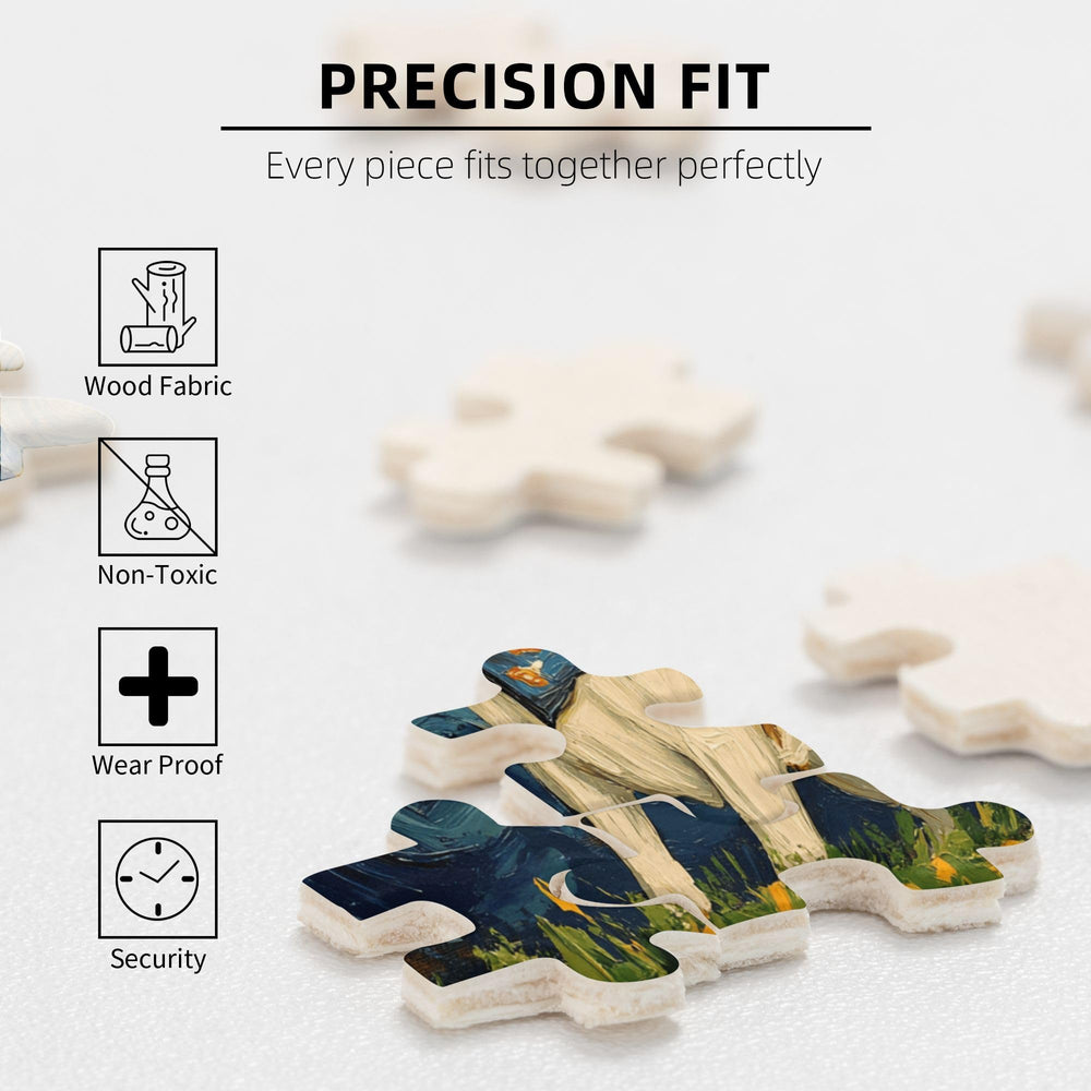 Yuwvewv finished puzzle can be framed to decorate your living space.