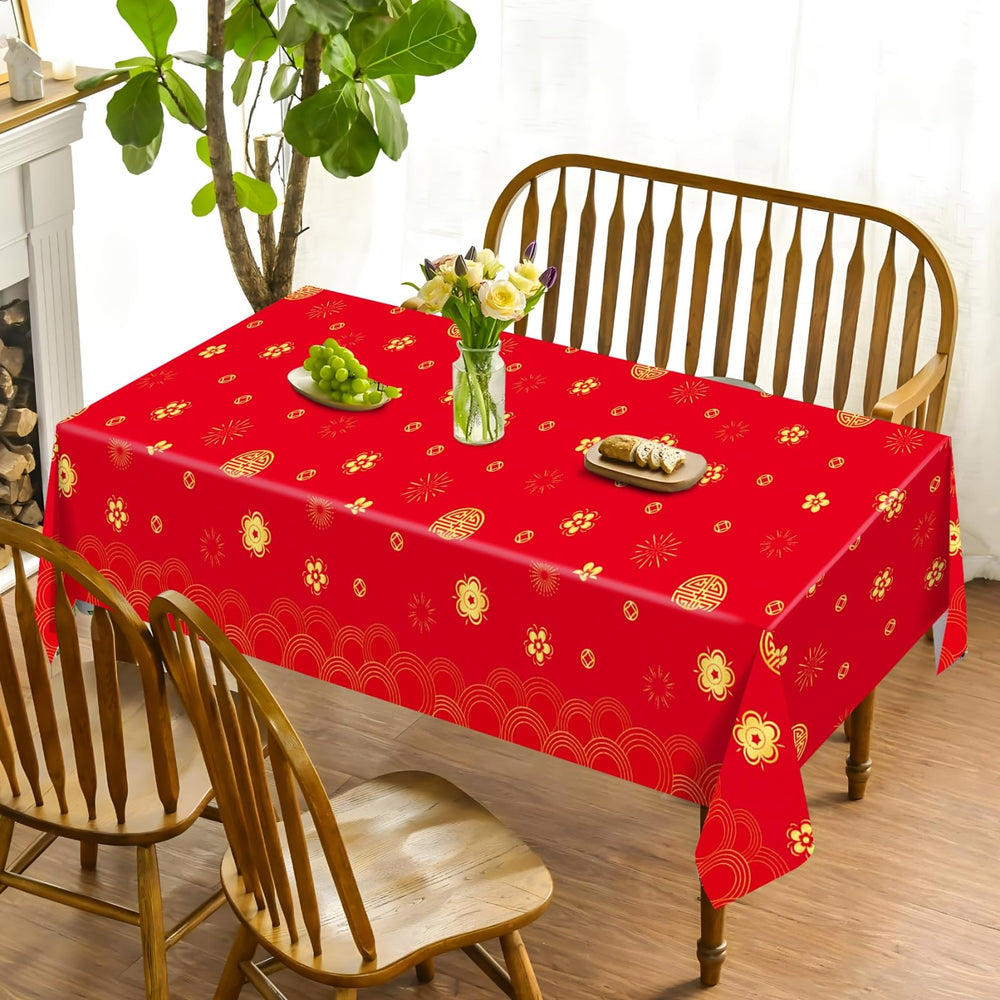 YVAINE 220x130 cm rectangle tablecloth covers most standard tables