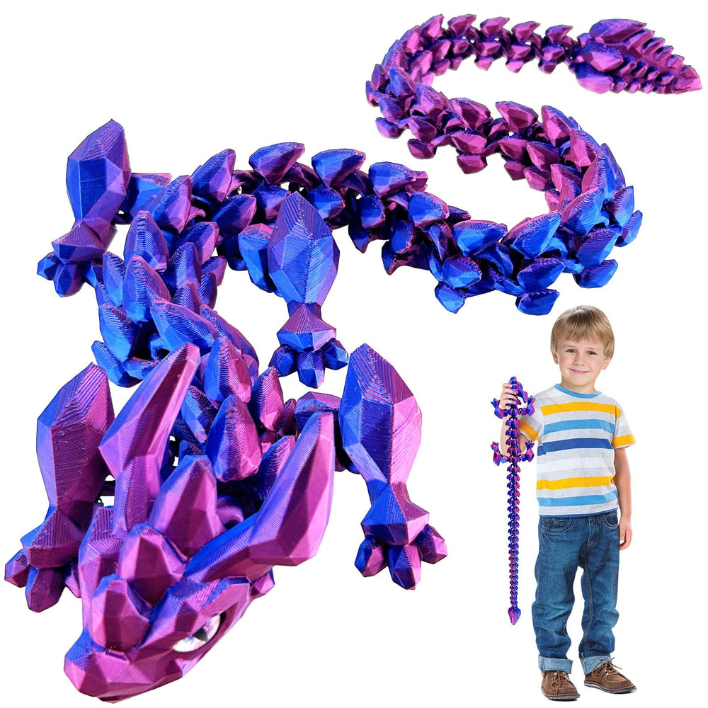 YVBBHE Laser Purple dragon eyes highlight a dynamic gaze for desk decor.