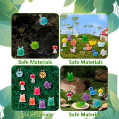 Ywevyezc cute animal statuettes serve as cake toppers or gifts.