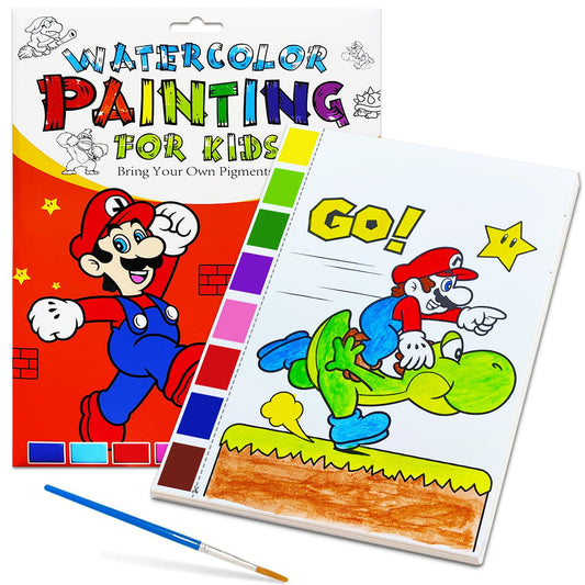 YXOTJHS watercolor book cover for mess-free creative fun