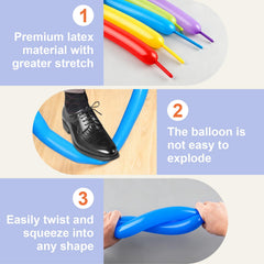 YXYL balloon animal shapes ideas for kid-friendly parties.