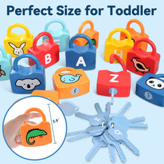 YYDeek durable BPA-free plastic ensures lasting toddler play