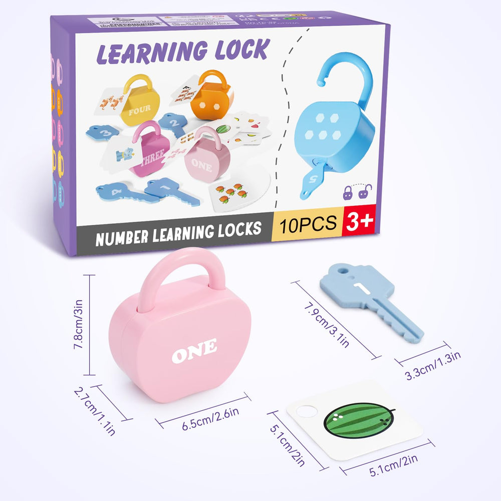 YYDeek Montessori-inspired locks and keys for classroom activities.