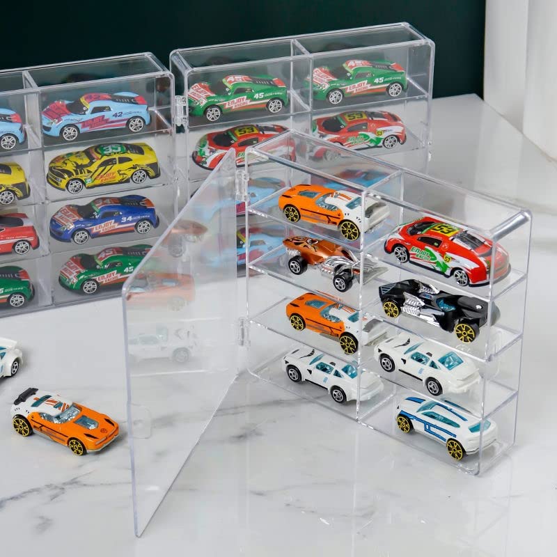 YYDS compact 6.5 x 7.5 x 1.6 inch box fits 32 cars