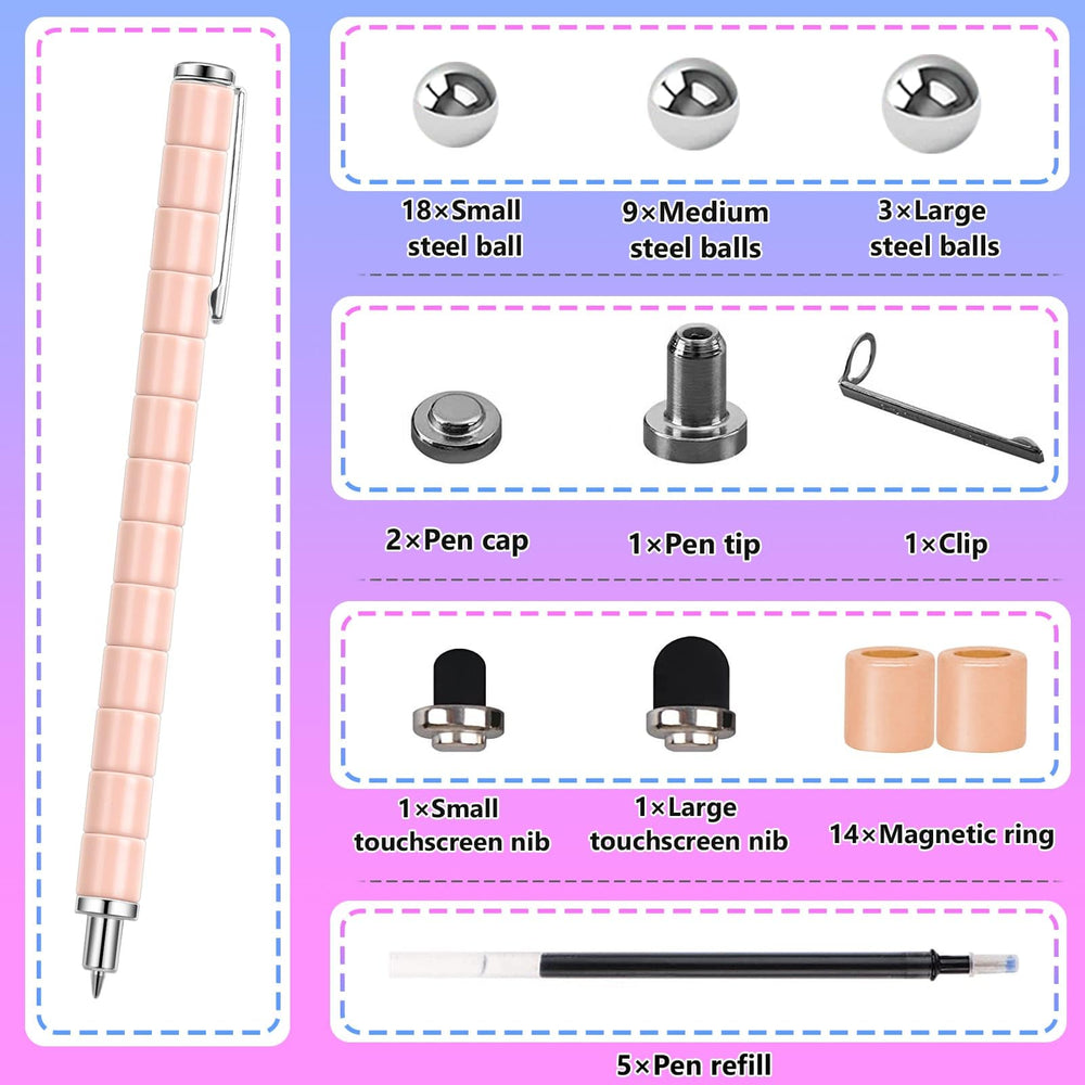 YYMHMF gift box fidget pen ideal for birthdays and special occasions.