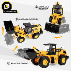 YySiRui bulldozer heavy-duty tires provide reliable traction on sand and carpet.