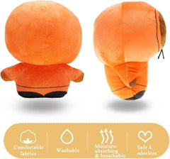 YZONU SP Anime plush doll orange, soft fabric for gentle snuggling.