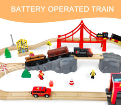 Z MAYABBO battery-powered action supports autonomous runs on compatible tracks.