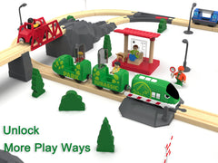 Battery-powered engine delivers smooth motion for toddler exploration