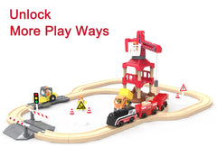 Z MAYABBO safe, child-friendly materials used in the train set