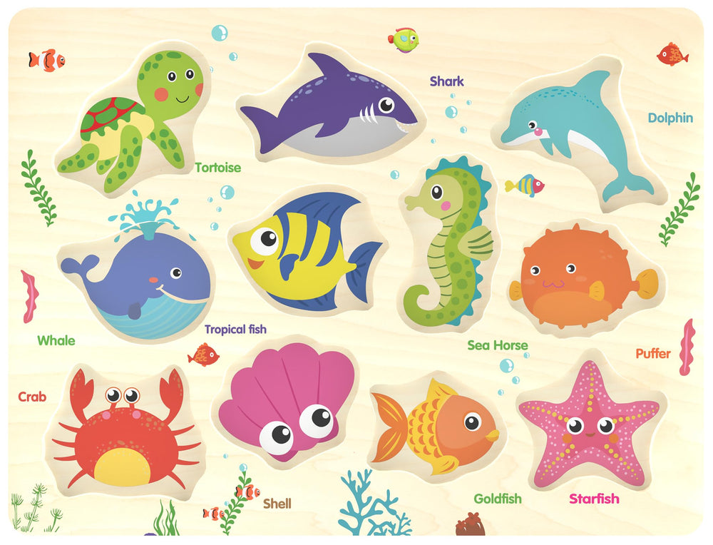 Z Mayabbo ideal gift for toddlers 18 months and up sea puzzle
