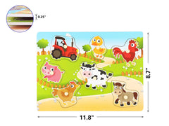 Z MAYABBO wooden peg board for easy grasp and safe stacking.