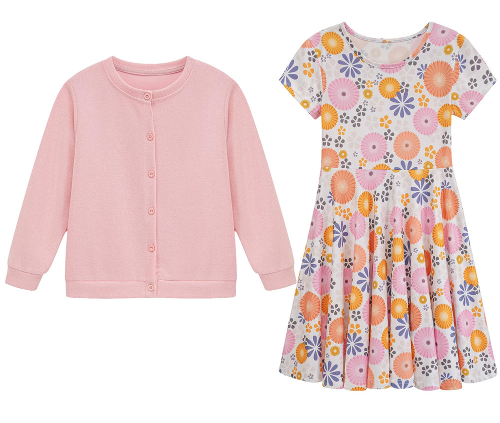 Z-Shop old lady dress with cardigan completes a charming classroom celebration outfit
