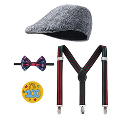 Z-Shop old man hat and glasses, complete 100th day look.