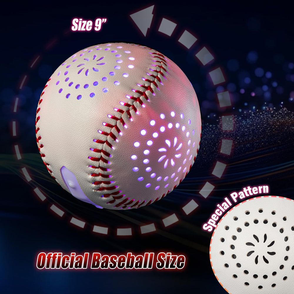 ZACEAC LED baseball suitable for indoor and outdoor games