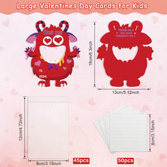 Zachely Valentine cards eight styles shown for playful notes.