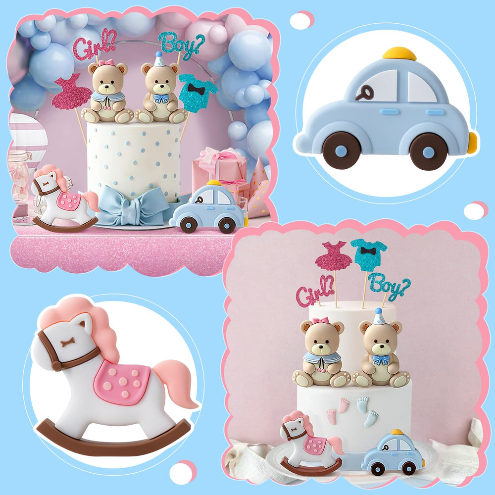 Zafena train topper creates a charming dessert scene