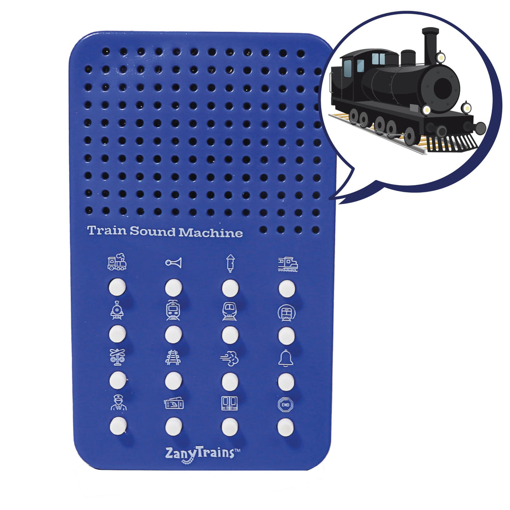 ZANY TRAINS gift-ready packaging appeals to train lovers and collectors.