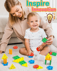 Zartores safe-design chunky pieces provide comfortable grip and safe exploration