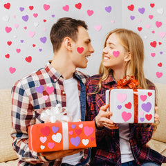ZATAYE foam Valentine stickers matte finish add premium texture to decorations.