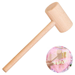 ZAUGONTW wooden crab mallet packaging on display for easy storage.