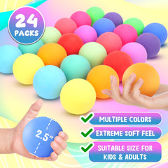 ZaxiDeel colorful sensory balls set boosts visual engagement during study