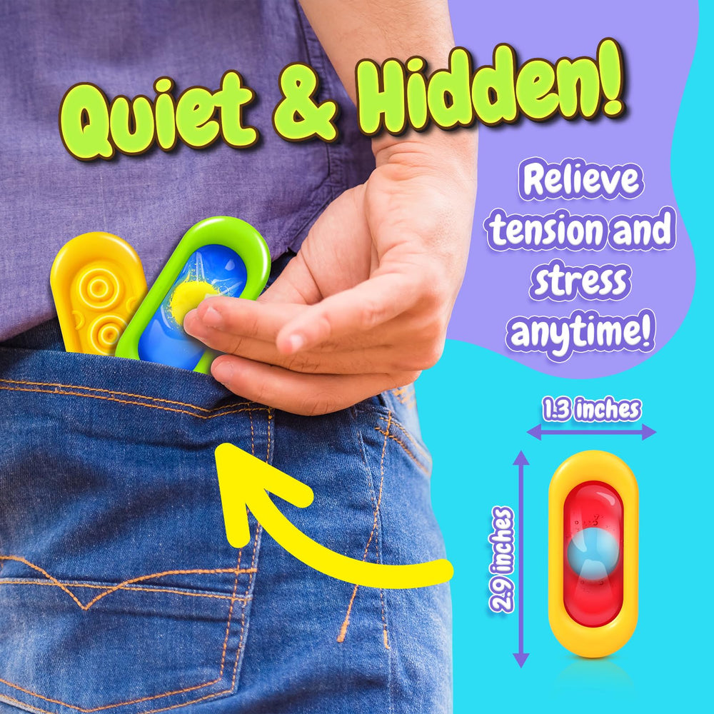 ZaxiDeel colorful textures — finger massage to aid concentration.