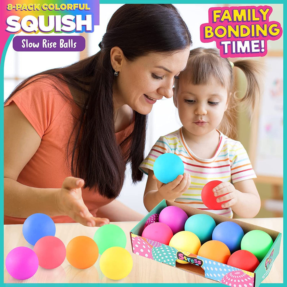 ZaxiDeel gift-ready stress balls pack for parties and Easter baskets.