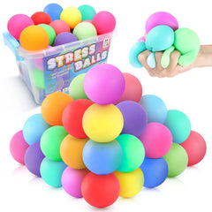 ZaxiDeel slow rising stress ball 24-pack for classroom focus and calm